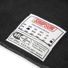racing SFI5 CARBONX HLMT SKRT REMOVABLE image 6