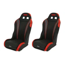 Racing Vortex II Off-Road Suspension Seats Black/Red PAIR image 1