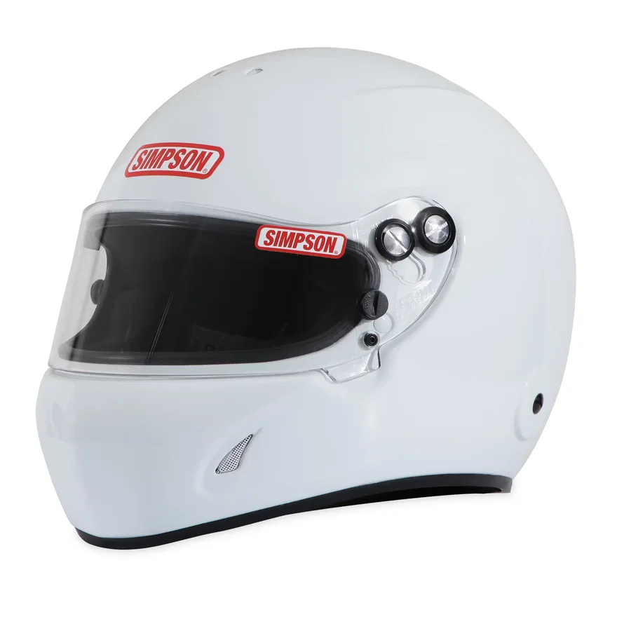 Racing   7870011 SA2020 Devil Ray 3.0 Racing Helmet - White - Small