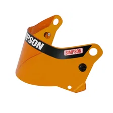 SD1 Helmet Replacement Shield Antifog/Scratch - Amber image 2