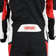 AIRSPEED SUIT Black/Red/White XXL image 4