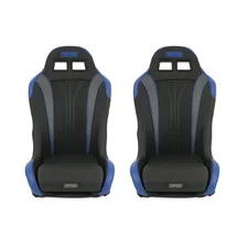 Racing Vortex II Off-Road Suspension Seats Black/Black PAIR image 6