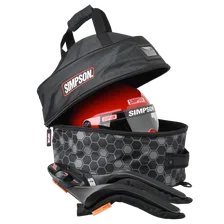 Racing Helmet and FHR Bag image 1