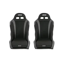 Racing Vortex II Off-Road Suspension Seats Black/Charcoal PAIR image 3