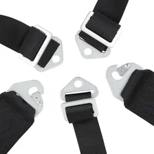 LCL 62" Lap FM 5-Point PU Harness Black image 2