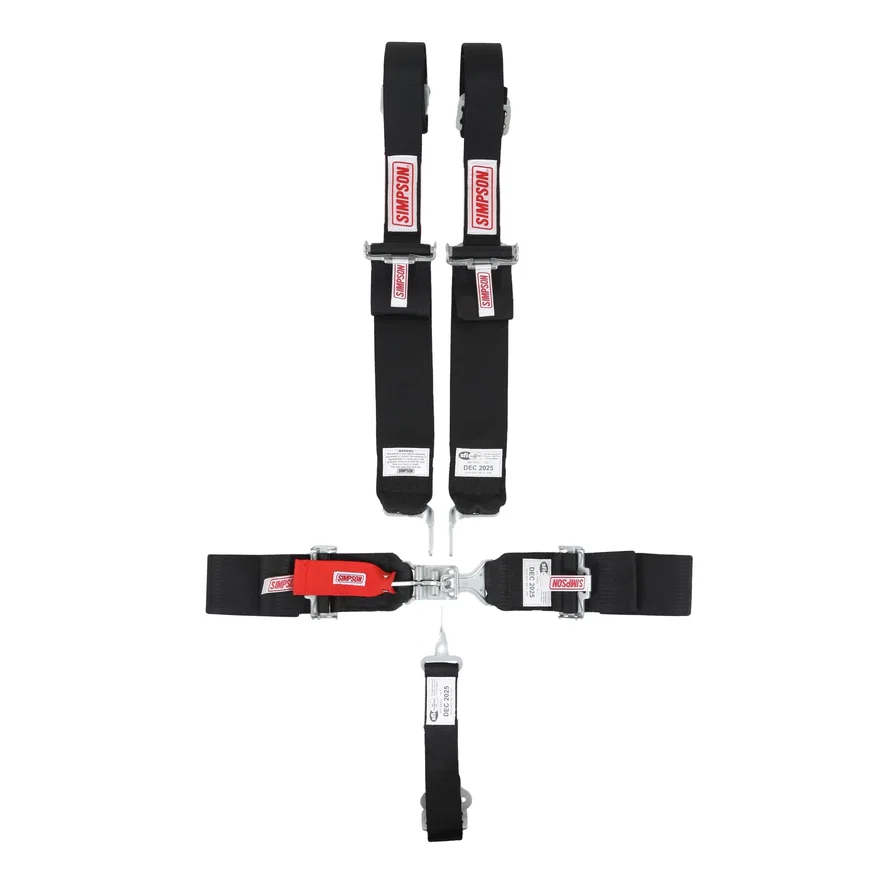 Racing Latch and Link Bolt-In 5-Point Harness