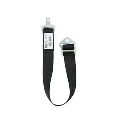 Racing LCL 55" Lap Bolt-In 5-Point Pull-Down Harness Black image 5