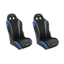 Racing Vortex II Off-Road Suspension Seats Black/Black PAIR image 2