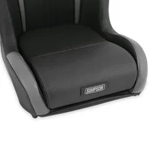 Racing Vortex II Off-Road Suspension Seats Black/Charcoal PAIR image 5