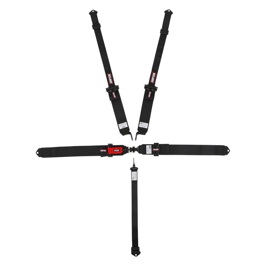 Racing Latch and Link Bolt-In 5-Point Harness