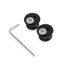 Racing Locking Tearoff Posts - Black image 2