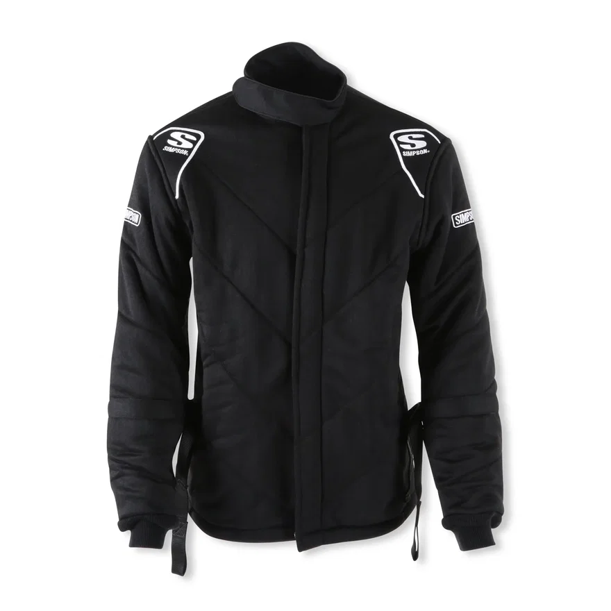 Racing Drag 6G SFI 20 Jacket w/ arm restraints Black SM