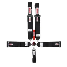 LCL 62" Lap FM 5-Point PU Harness Black image 1