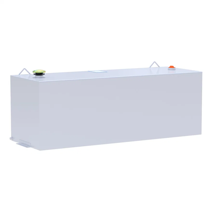 White 100-Gallon Rectangle Steel Transfer Tank