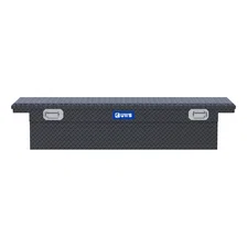 Matte Black Aluminum 69" Crossover Box with Pull Handles (Heavy Packaging) image 2