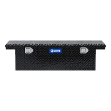 Gloss Black Aluminum 54" Truck Tool Box with Low Profile (LTL Shipping Only) image 2