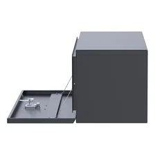 Matte Black Steel 48in. Single-Door Underbody Tool Box image 5