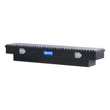 Gloss Black Aluminum 63" Slim-Line Crossover Truck Tool Box (Heavy Packaging) image 3