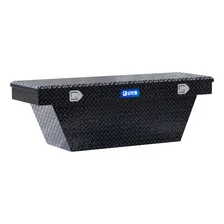 Gloss Black Aluminum 63" Deep Angled Truck Tool Box (LTL Shipping Only) image 1