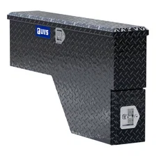 Gloss Black Aluminum 48" Driver-Side Wheel Well Tool Box (LTL Shipping Only) image 1