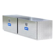 Bright Aluminum 72" Double-Door Underbody Tool Box (LTL Shipping Only) image 1