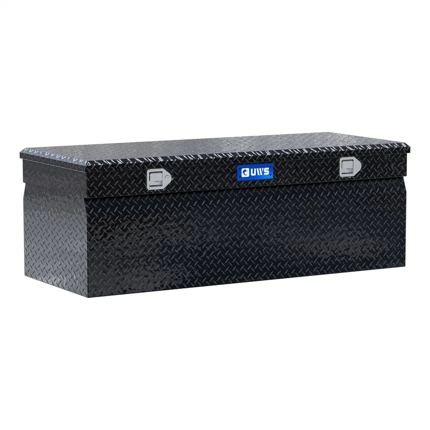 Gloss Black Aluminum 60" Utility Chest Box