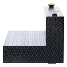 Gloss Black 100-Gallon L-Shape Aluminum Transfer Tank image 5