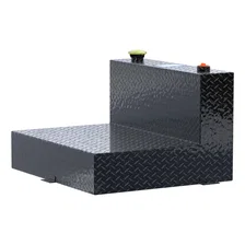 Gloss Black 50-Gallon L-Shape Aluminum Transfer Tank image 4