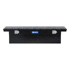 Gloss Black Aluminum 60" Truck Tool Box with Low Profile (LTL Shipping Only) image 2