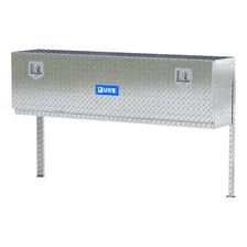 Bright Aluminum 60" Single-Door Topside Truck Tool Box (Heavy Packaging) image 3