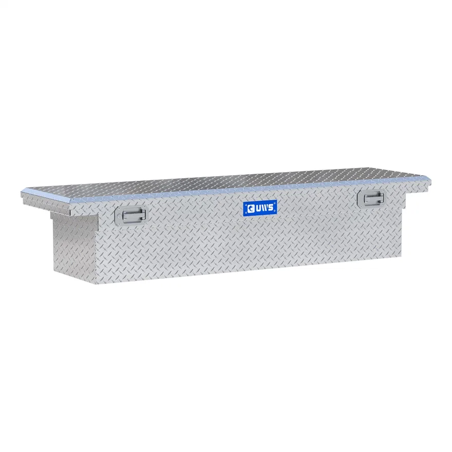 Aluminum 72" Truck Tool Box with Low Profile, Pull Handles (LTL Shipping Only)
