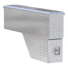 Bright Aluminum 48" Passenger-Side Wheel Well Tool Box (Heavy Packaging) image 3