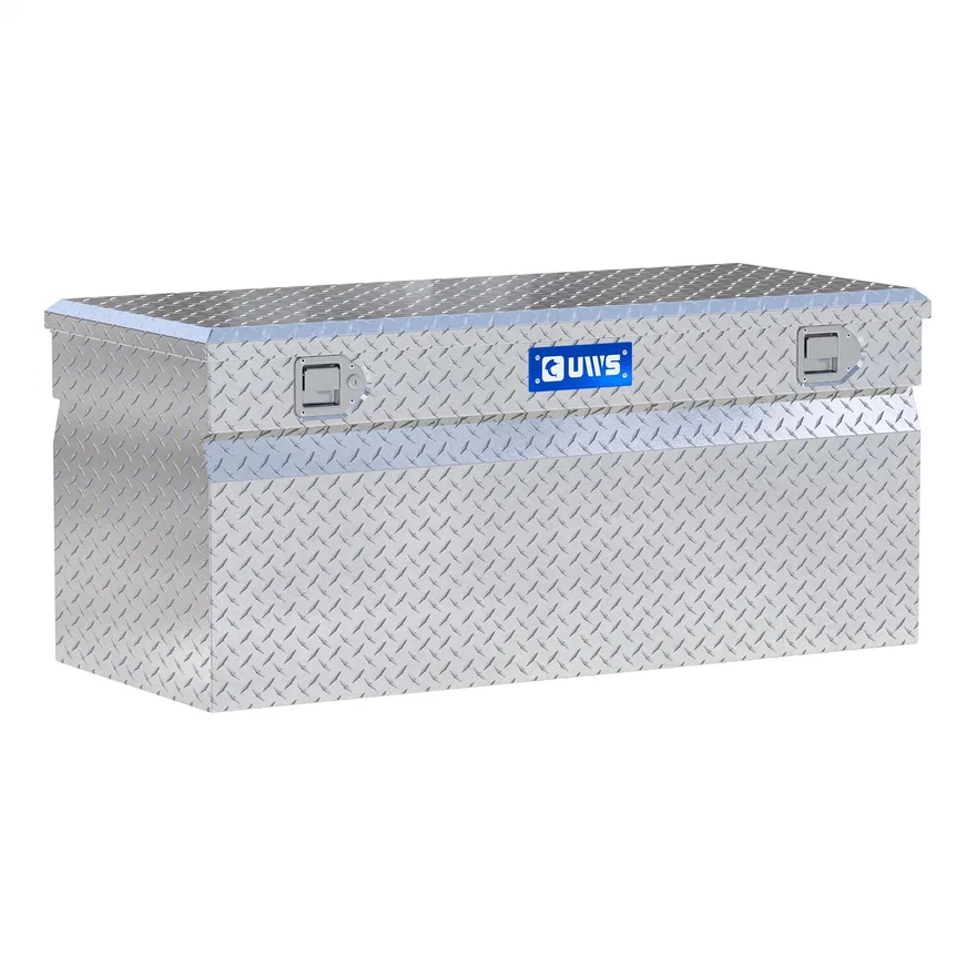 Bright Aluminum 48" Cargo Carrier Utility Chest Box (Heavy Packaging)