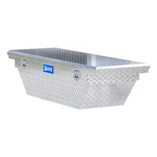 Bright Aluminum 60" Angled Truck Tool Box with Low Profile (LTL Shipping Only) image 4