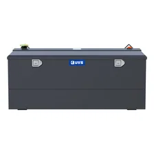 Matte Black 100-Gallon Steel-Aluminum Combo Transfer Tank image 2