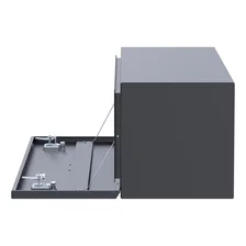 Matte Black Steel 60in. Single-Door Underbody Tool Box image 5