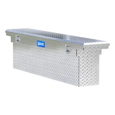 Bright Aluminum 69" Deep Slim Crossover Box with Low Profile (Heavy Packaging) image 4