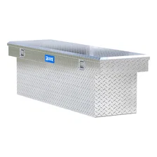 Bright Aluminum 69" Deep Crossover Truck Tool Box image 4