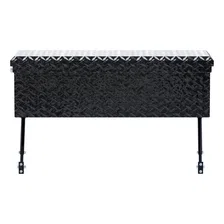 Gloss Black Aluminum 36" Truck Side Tool Box with Low Profile, Space-Saving Legs image 5