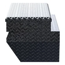 Gloss Black Aluminum 62" Wedged Angled Utility Chest Box (LTL Shipping Only) image 5