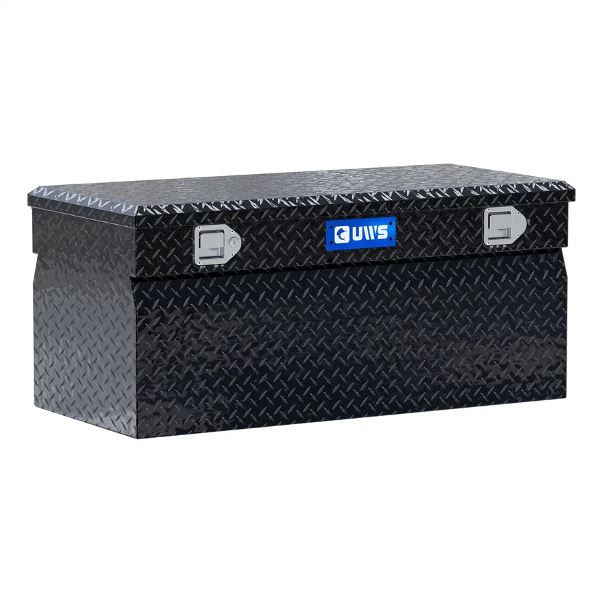 Gloss Black Aluminum 42" Utility Chest Box (Heavy Packaging)