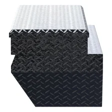 Gloss Black Aluminum 62" Wedged Angled Utility Chest Box (Heavy Packaging) image 5