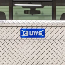 Replacement Rivet-On Blue UWS Logo Badge image 2