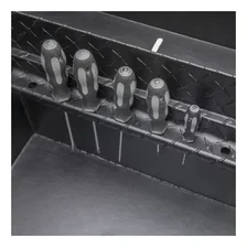 Matte Black Aluminum 72" Crossover Truck Tool Box (Heavy Packaging) image 10