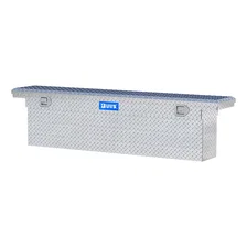 Bright Aluminum 72" Deep Slim Crossover Box with Low Profile (Heavy Packaging) image 3