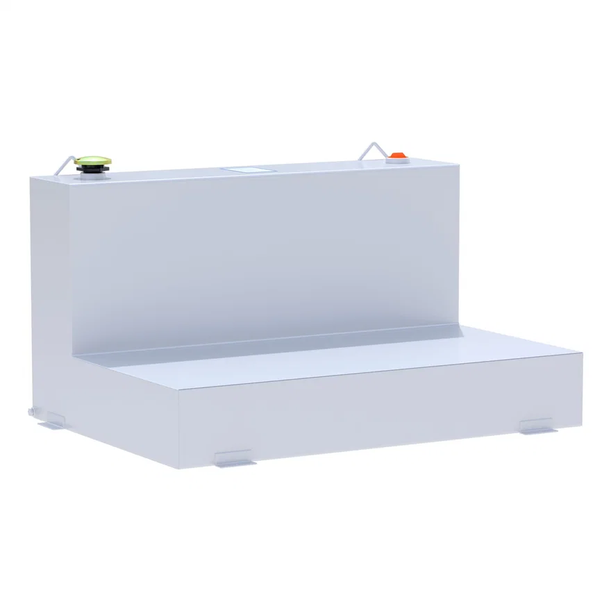 White 85-Gallon L-Shape Steel Transfer Tank