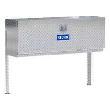 Bright Aluminum 48" Single-Door Topside Truck Tool Box (Heavy Packaging) image 4