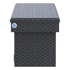 Matte Black 69in. Deep Push Button Crossover Truck Tool Box image 5