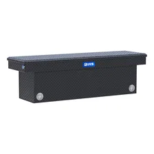 Matte Black 69in. Deep Push Button Crossover Truck Tool Box image 1