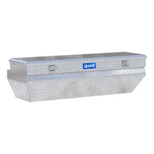 Bright Aluminum 62" Wedged Angled Utility Chest Box (Heavy Packaging) image 1